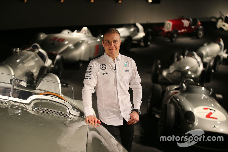 Valtteri Bottas, Mercedes AMG F1, im Mercedes-Museum