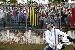 Felipe Massa, Williams, mit Fans
