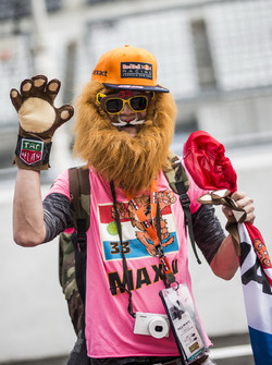Max Verstappen, Red Bull Racing fan