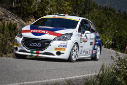 Giuseppe Testa e Daniele Mangiarotti Peugeot 208 R2, Peugeot Sport Italia