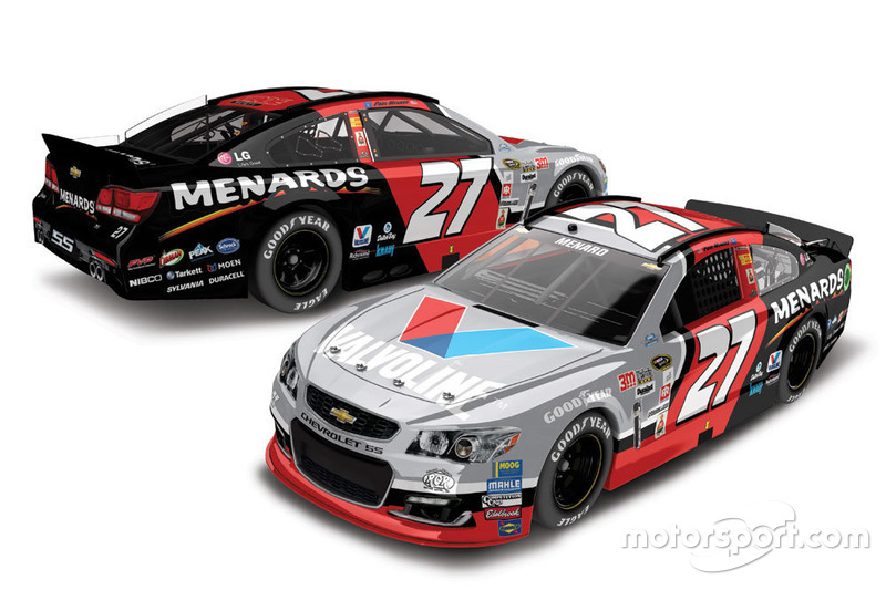 Paul Menard, Richard Childress Racing retro