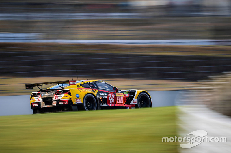 6. LMGTE Am: #50 Corvette C7.R: Ricky Taylor, Yutaka Yamagishi, Pierre Ragues