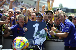 Valentino Rossi, Yamaha Factory Racing, vainqueur de la course