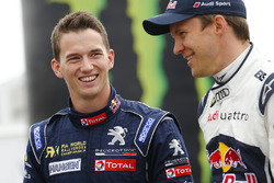 Timmy Hansen, Team Peugeot Hansen, et Mattias Ekström, EKS RX Audi S1