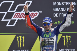 Race winner Jorge Lorenzo, Yamaha Factory Racing