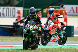 Le vainqueur Jonathan Rea, Kawasaki Racing