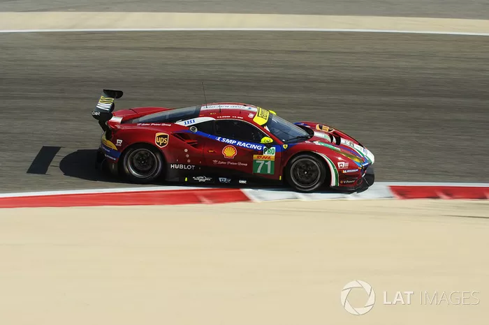 #71 AF Corse Ferrari 488 GTE: Davide Rigon, Sam Bird