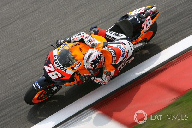 2006: GP de China, primera pole en MotoGP en su cuarta carrera