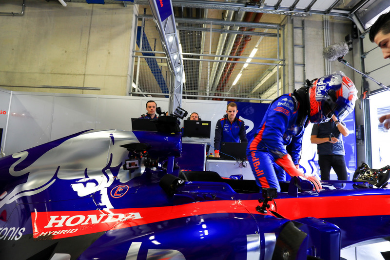 Марк Маркес на тестах Формули 1 з Toro Rosso