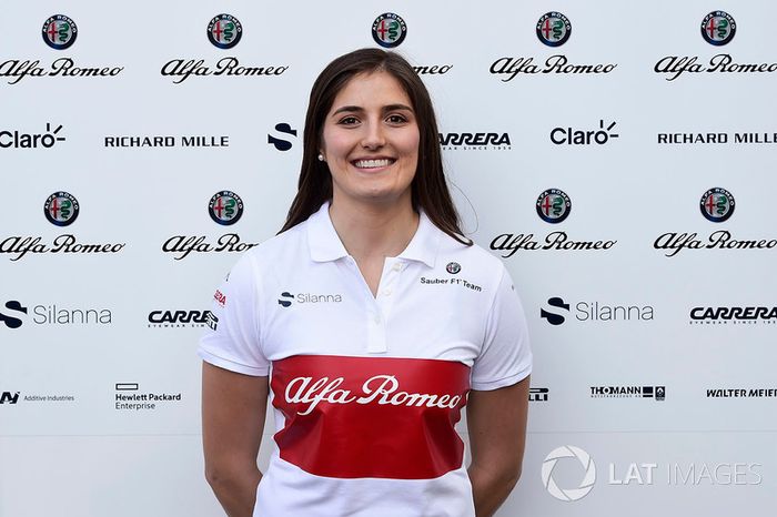 Tatiana Calderon, Alfa Romeo Sauber F1 Team Test Driver
