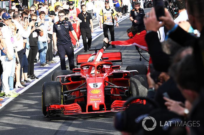Sebastian Vettel, Ferrari SF71H 