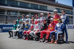 Photo de groupe des pilotes