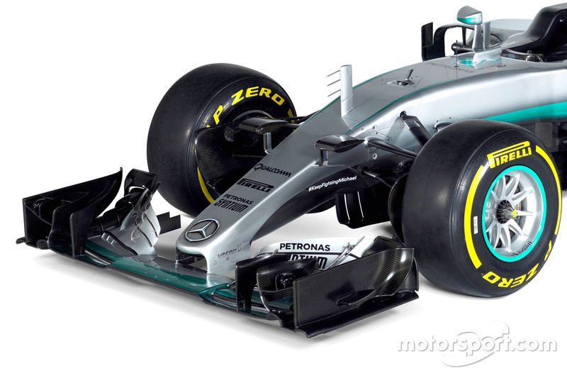 Mercedes AMG F1 W07 detail