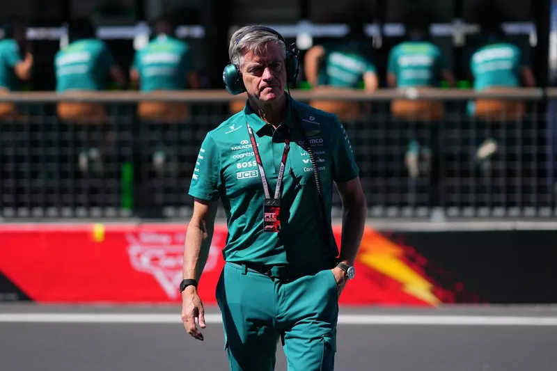 Andy Stevenson, directeur sportif de l'écurie Aston Martin de F1