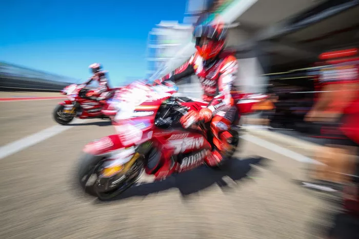 Francesco Bagnaia, Ducati Team, Marc Marquez, Ducati Team