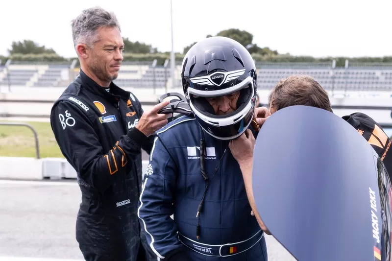 Jacky Ickx, Genesis Magma Racing, Andre Lotterer, Genesis Magma Racing