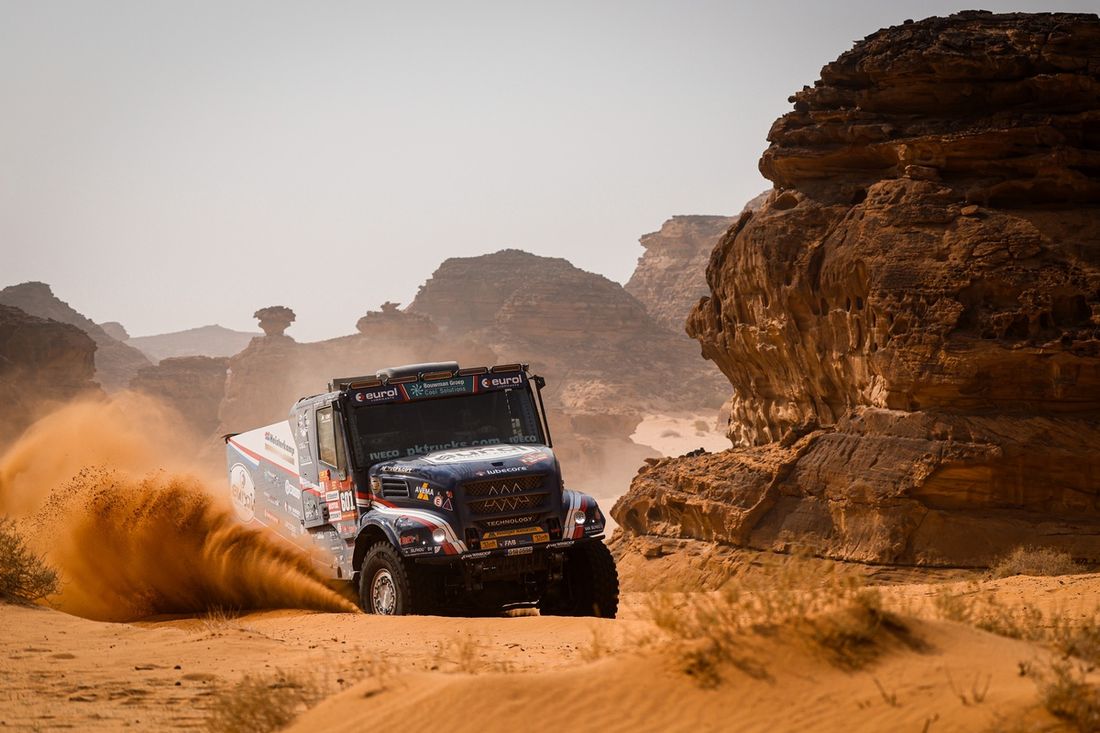 #601 Eurol Rallysport Iveco: Mitchel Van Den Brink, Bart Van Heun, Jarno Van De Pol