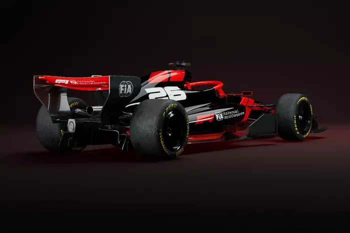 2026 F1 car render