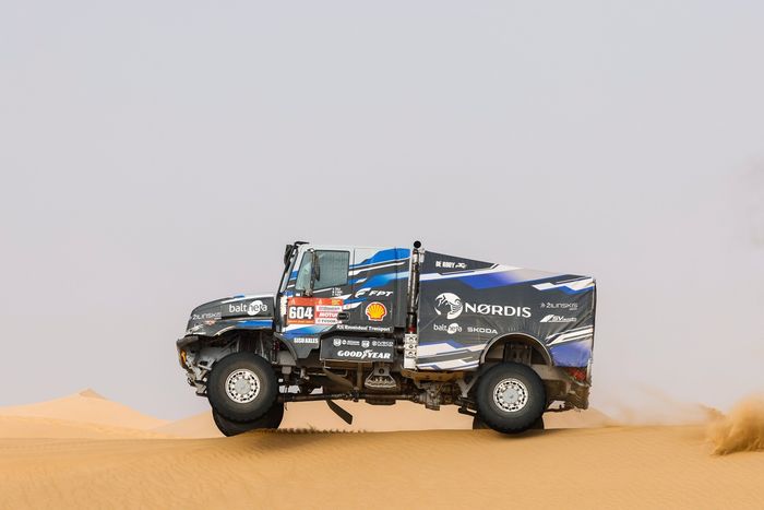 #604 Zala Team De Rooy Fpt Iveco: Vaidotas Zala, Paulo Fiuza, Max Van Grol