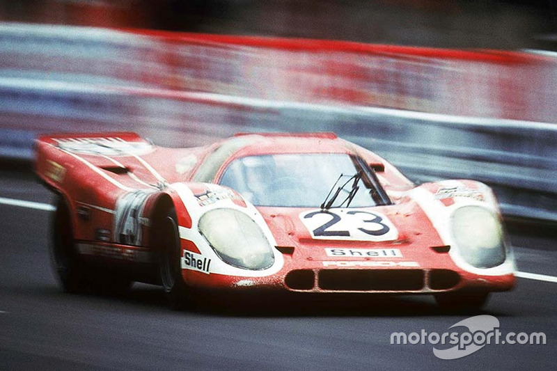#23 Porsche KG Salzburg Porsche 917K: Hans Herrmann, Richard Atwood en 1970
