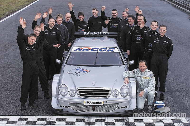 Klaus Ludwig, Mercedes-Benz CLK, HWA AG dan tim