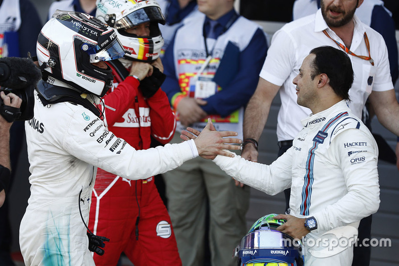 Валттери Боттас, Mercedes AMG F1, Фелипе Масса, Williams, Себастьян Феттель, Ferrari