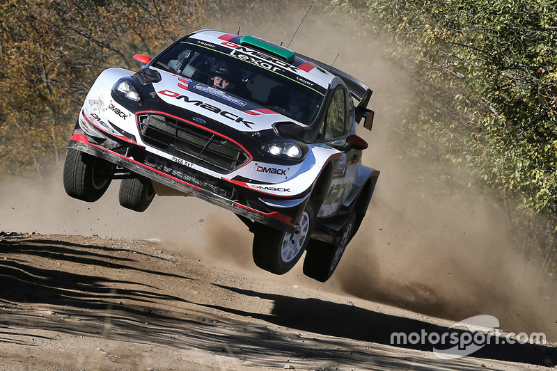 Элфин Эванс и Дэниэл Бэрритт, Ford Fiesta WRC