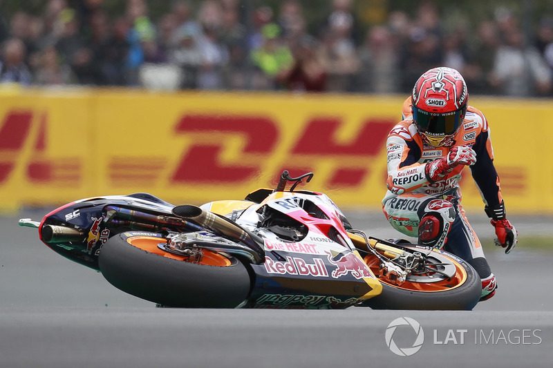 Sturz: Marc Marquez, Repsol Honda Team