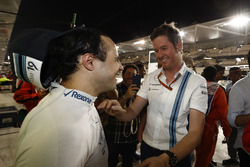 Rob Smedley, Hoofd Vehicle Performance neemt afscheid van Felipe Massa, Williams