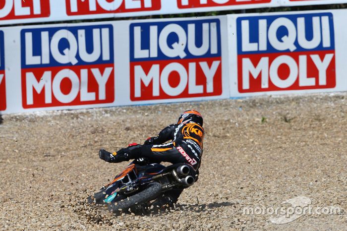 Adam Norrodin, SIC Racing Team choque