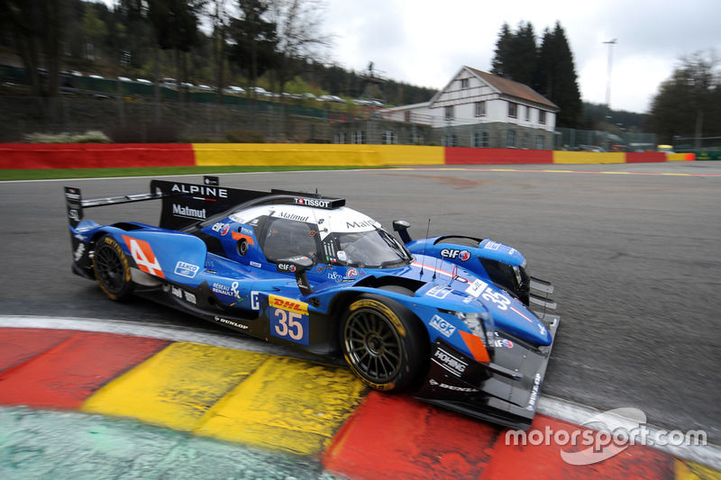 #35 Signatech, Alpine A470 Gibson: Pierre Ragues, André Negrao, Nelson Panciatici