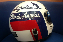 Il casco di Elio De Angelis