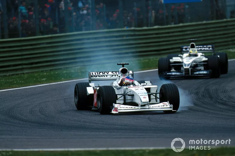 Jacques Villeneuve, BAR Honda 002, finished fifth