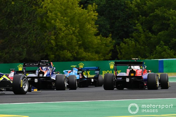 Federico Malvestiti, Jenzer Motorsport, Devlin De Francesco, Trident y Clement Novalak, Carlin 
