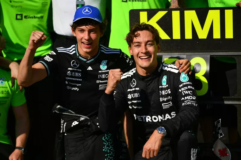 George Russell, Mercedes, Andrea Kimi Antonelli, Mercedes