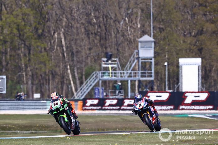 Jonathan Rea, Kawasaki Racing Team WSBK, Toprak Razgatlioglu, Pata Yamaha WorldSBK