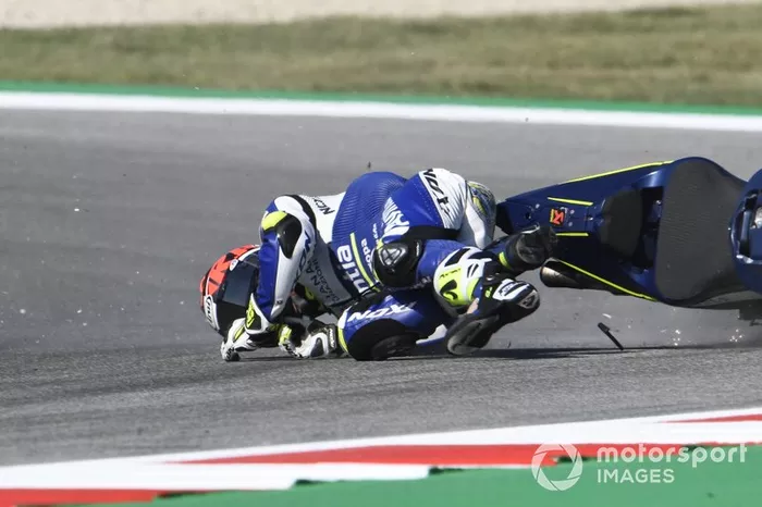Caída de Tito Rabat, Avintia Racing