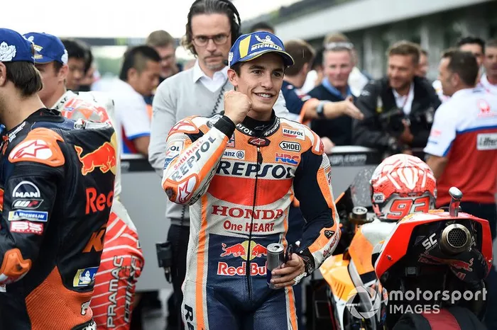 Pole sitter Marc Marquez, Repsol Honda Team