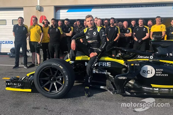 Sergey Sirotkin, Renault F1 Team com pneus de 18 polegadas