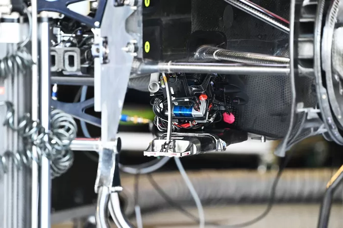 Detalle del Williams FW44