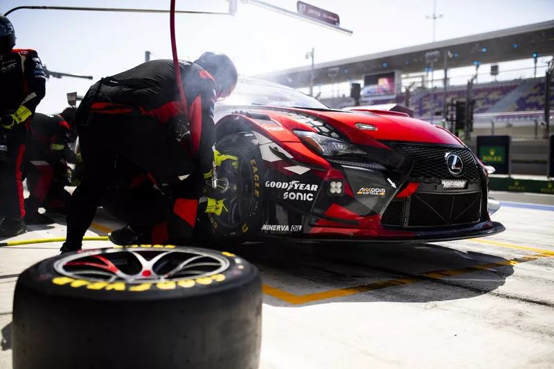 #87 Akkodis ASP Team Lexus Rc F LMGT3 : Petru Umbrarescu, Clemens Schmid, Jose Maria Lopez