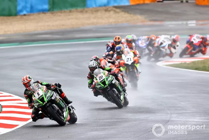 Jonathan Rea, Kawasaki Racing Team, Alex Lowes, Kawasaki Racing Team