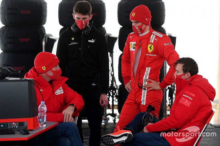 Arthur Leclerc, Mick Schumacher, Callum Ilott, Ferrari
