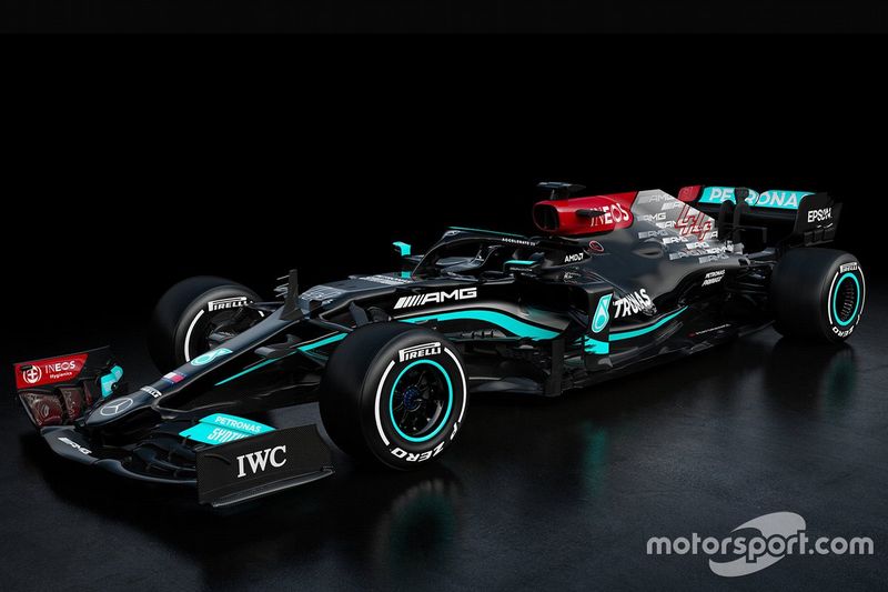Mercedes pr�sente sa W12 pour la saison 2021 de F1