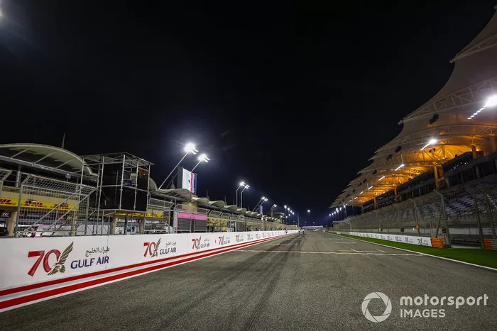 Aspecto del circuito de Bahrein