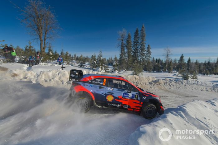 Ott Tänak, Martin Järveoja, Hyundai Motorsport Hyundai i20 Coupe WRC