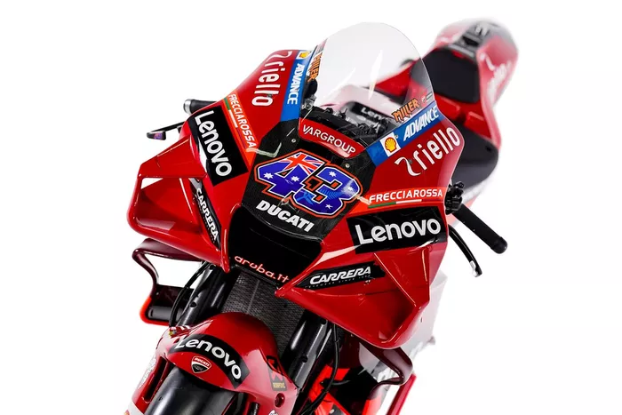 Presentación de la moto Ducati