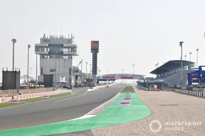 Vista general del circuito de Losail