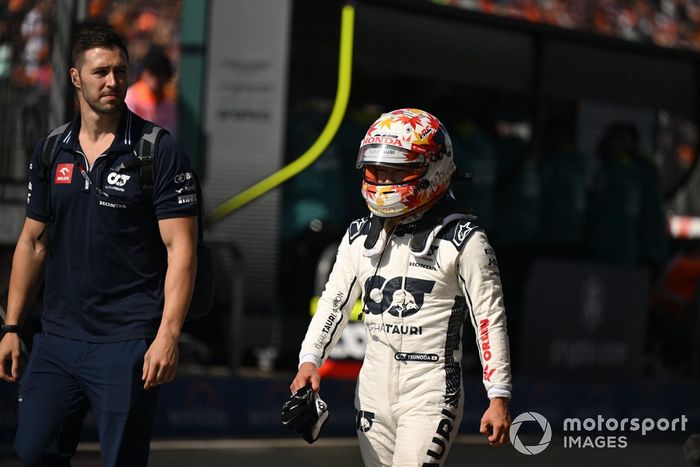 Yuki Tsunoda, establo AlphaTauri