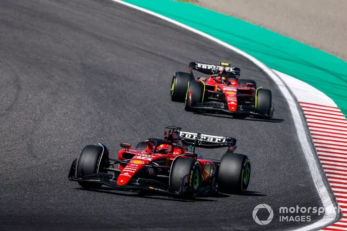 Charles Leclerc, Ferrari SF-23, Carlos Sainz, Ferrari SF-23